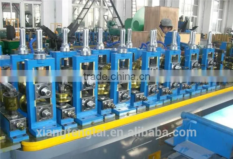 High frequency stainless steel induction HFI pipe making machine