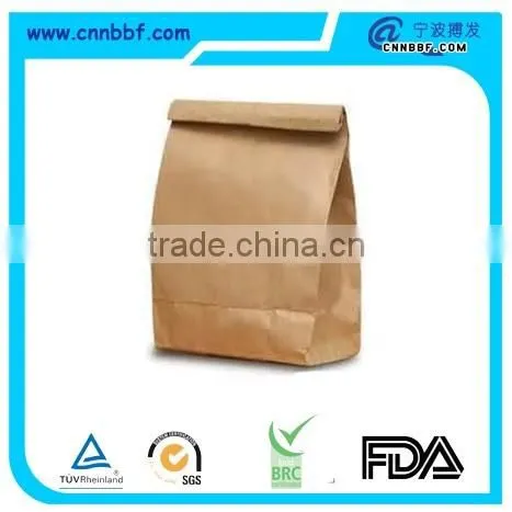 High quality kraft paper bag with clear window