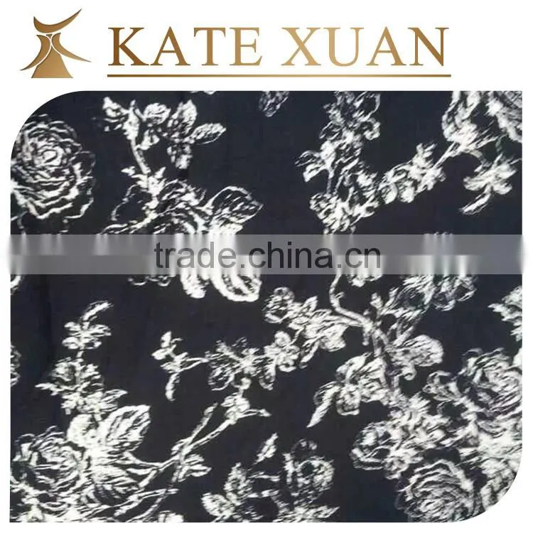 Europe autumn rayon fabric print for clothing
