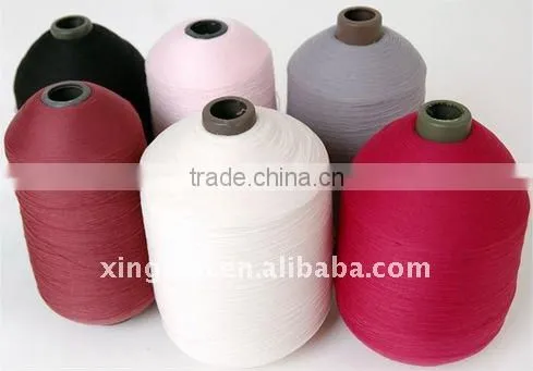 100% polyester color yarn
