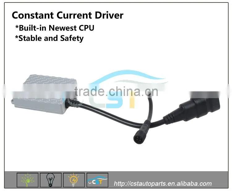 CST 40W 3200LM DC12v-24v 6500k 3200LM 9006 headlight