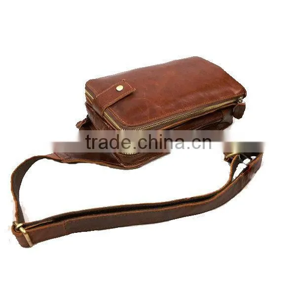 The great popular leather belt bags the shoulder strap waist bag sport chest bags