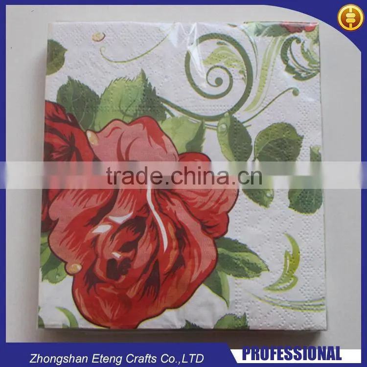 Bulk packing sale custom printing paper napkin