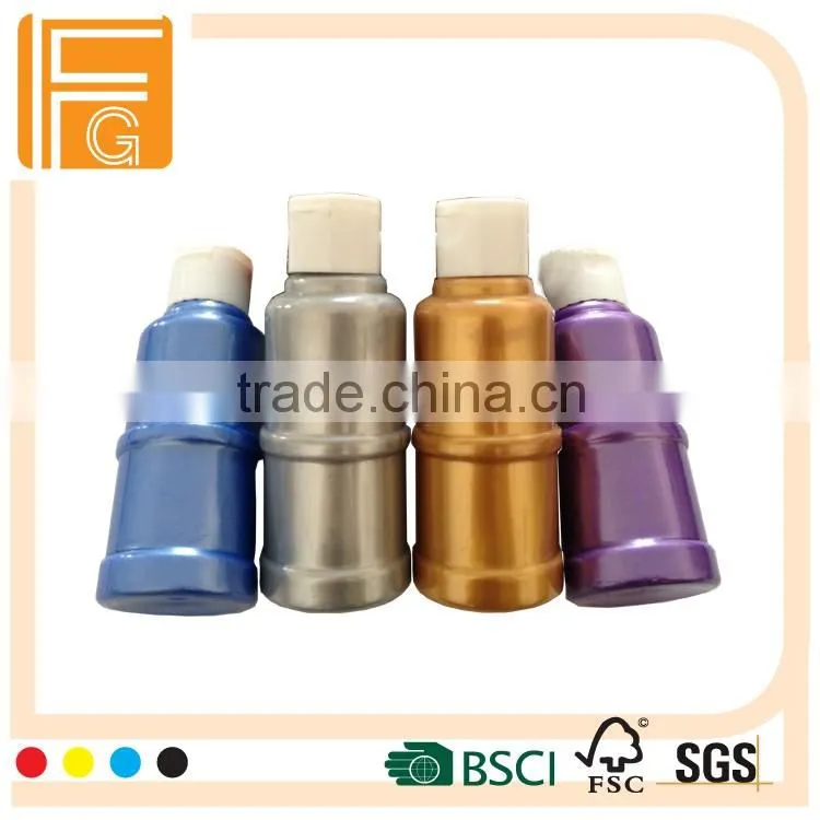 4color*120ml Metallic acrylic paint