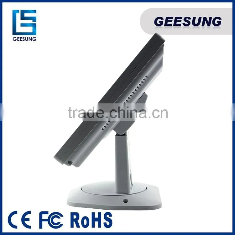 12 inch white color touch screen monitor for PC