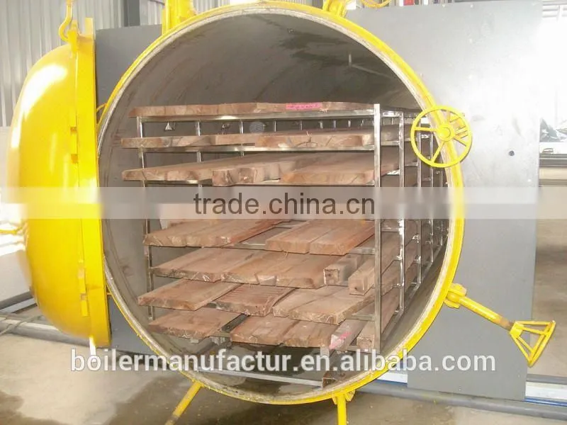 High-temperature vacuum Electricity impregnated wooden poles anti-corrosive equipment for wood