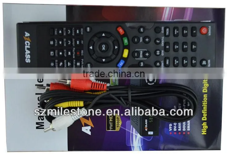 Original nagra3 satellite receiver AZCLASS S1000 Plus hd with IKS account