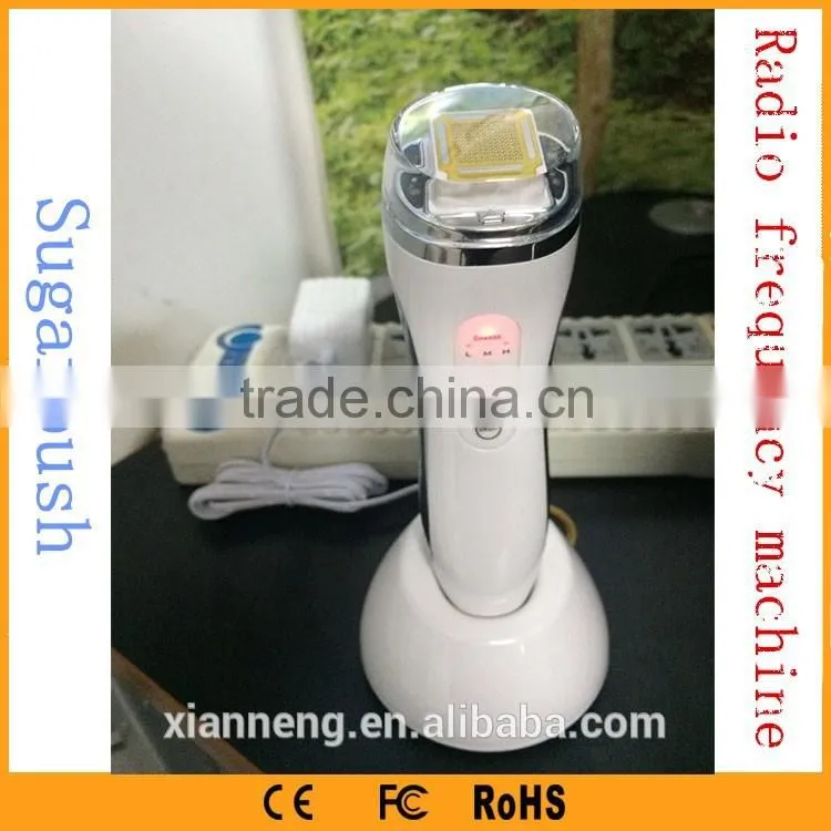 Popular 2016 handy ultrasonic rf machine radio frequency facial machine in Amazon