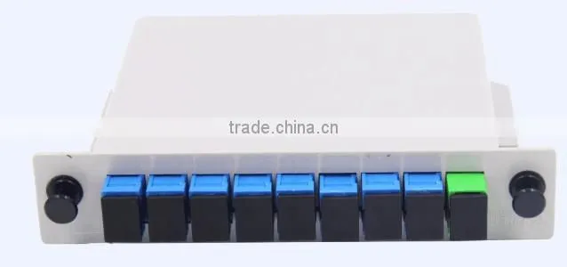 hot selling 1x8 plug-in box SC PLC Splitter