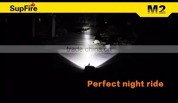 Supfire M2 Rechargeable 300LM Led Flashlight Camping Torch