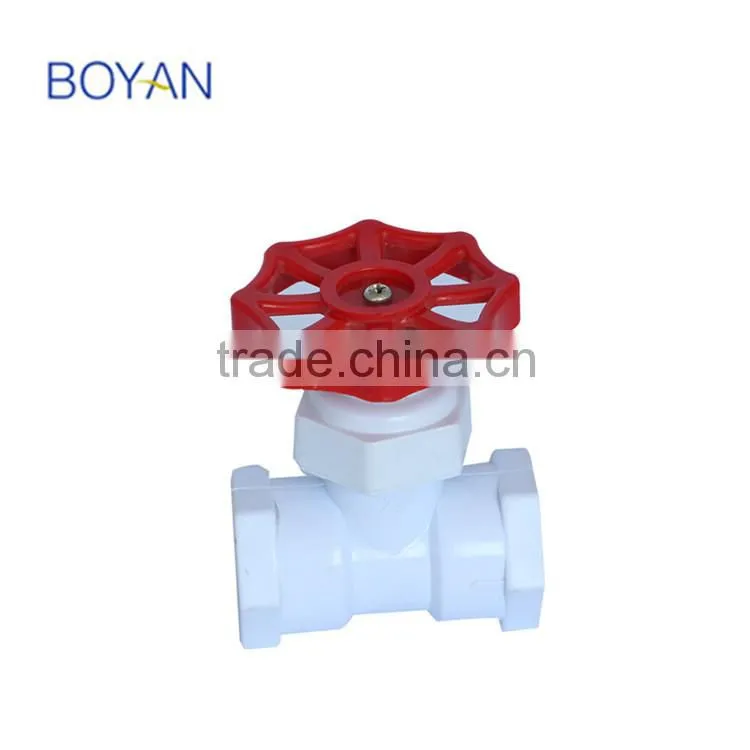drainage products BOYAN zhejiang taizhou for bathroom plastic stop valve