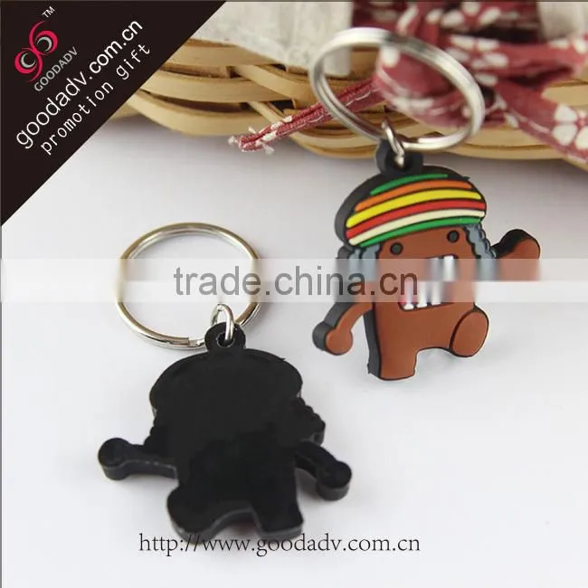 2015 Hot cheap wholesale fashion cartoon design keychain