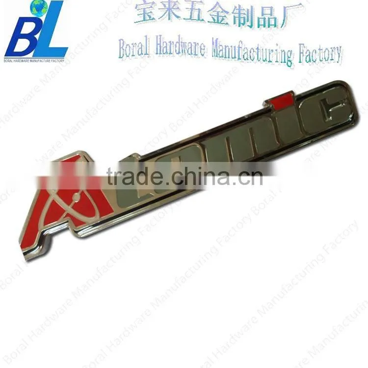 Zinc alloy die casted enameled name plate
