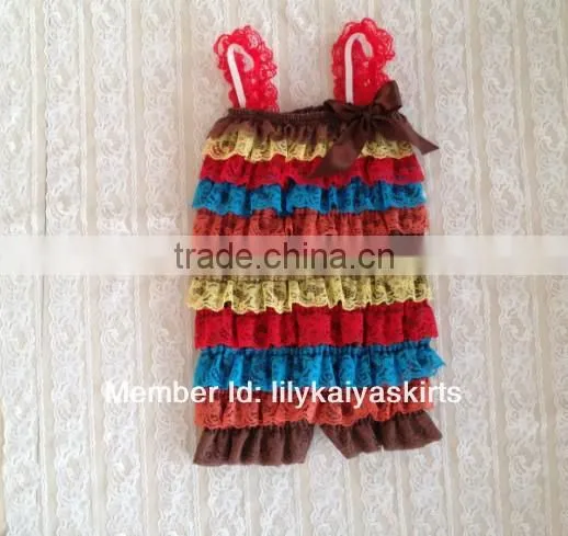 wholesale baby romper vintage infant newborn baby romper ruffle romper 2016