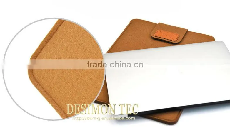 2015 hot sale protective felt case cover for 7.85inch tablet
