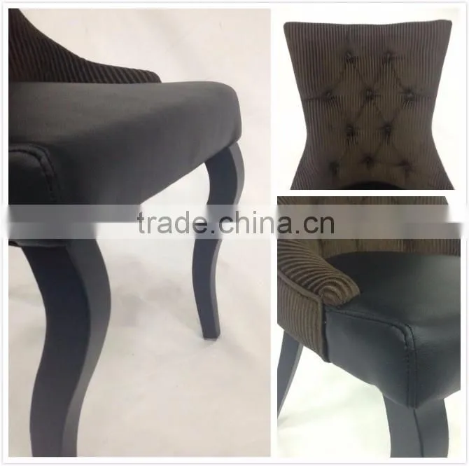 Elaborate hotel room chair