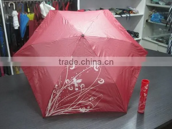 Promotional 2013 carton design bottle shape umbrella