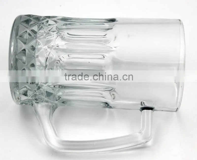 Western most popular empty beer drinking glass cup