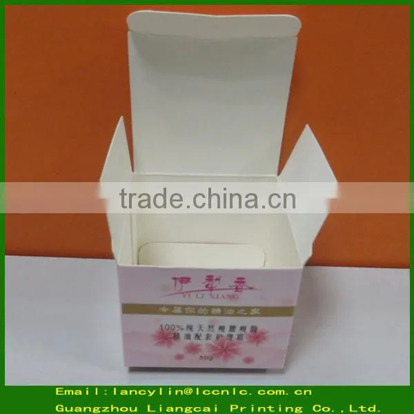 Hight quality hanger paper box,skin care paper box,essential oil paper box