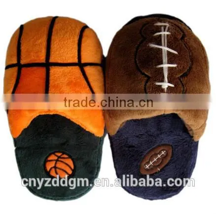 plush ball slipper/ personality plush slipper