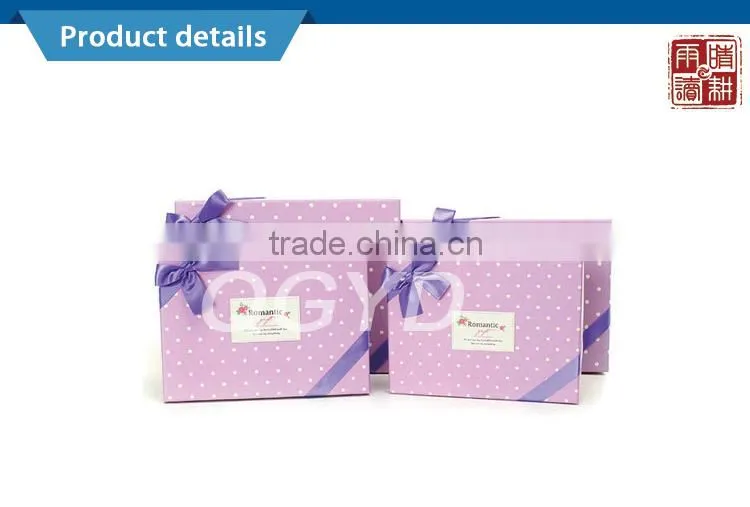 manufacturer custom handkerchief gift box