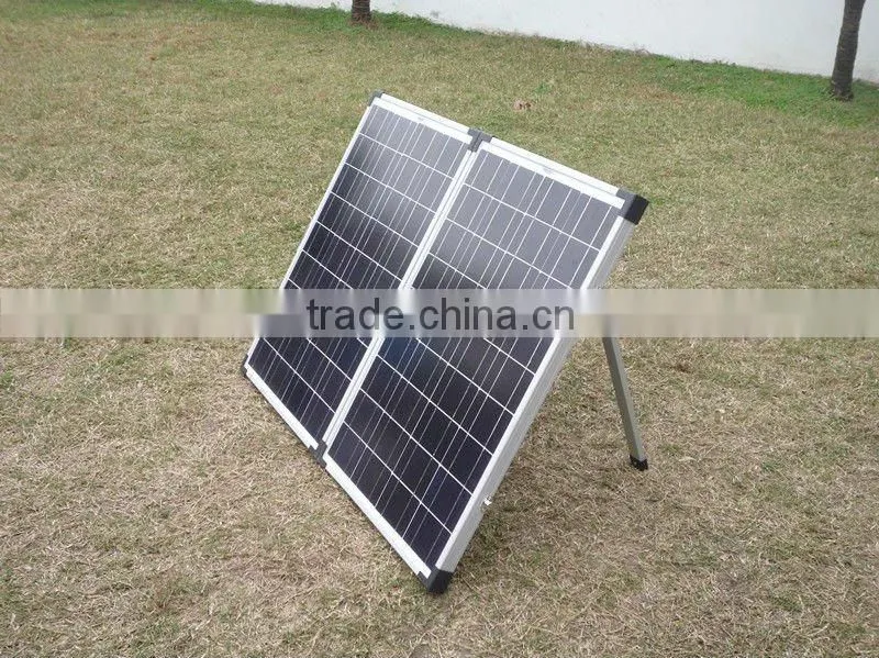 100w portable folding solar panel/folding kit outdoor