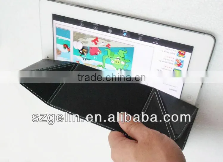 protective pu leather case for apple ipad 2