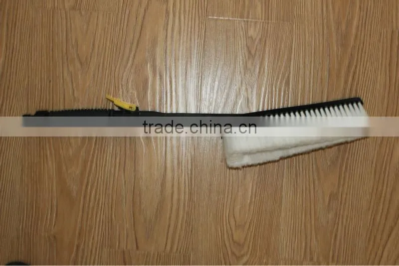 soft bristle car wash brush with water flow through