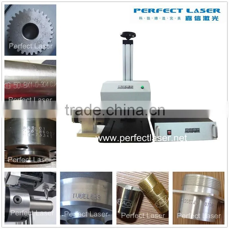 Wuhan Portable Automatic nameplate / sign / serial number / vin number / plate / stainless / dot peen marking machine price