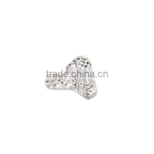 Jesus Head Pattern Design 925 Sterling Silver Ring