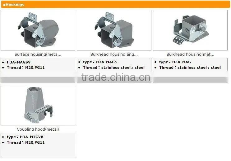 Heavy Duty Connector(HA Series)