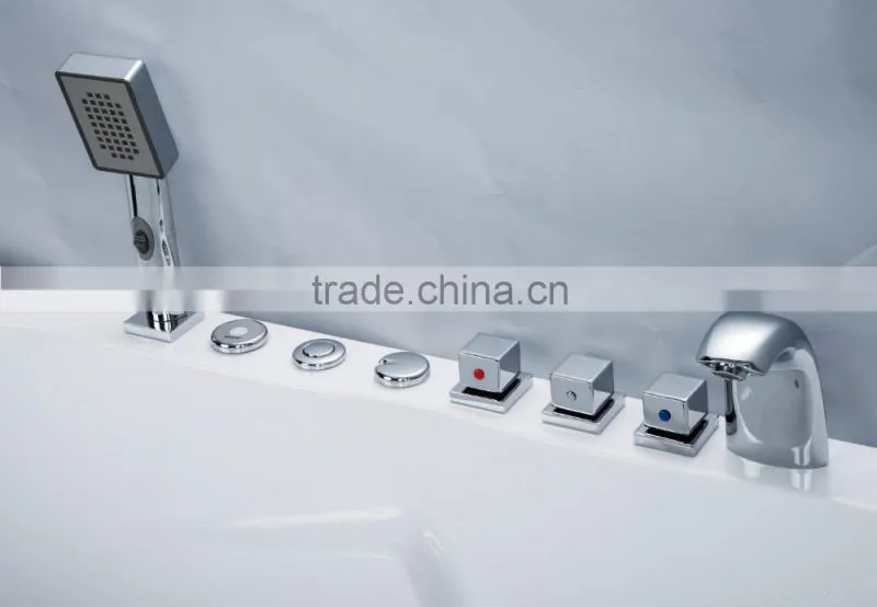 cUPC square acrylic bathtub,plastic hot tub,portable bathtub whirlpool