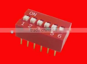 6 pin dip piano switch