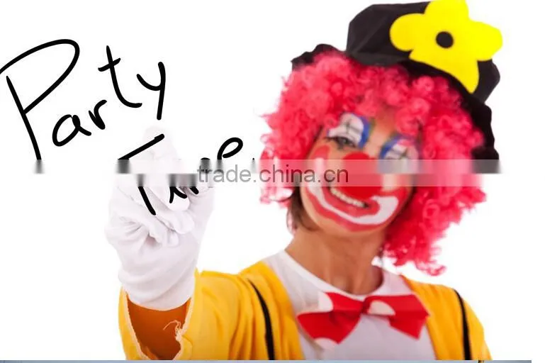 Directly supplier fans crazy wig,color wigs,promotional rainbow wig