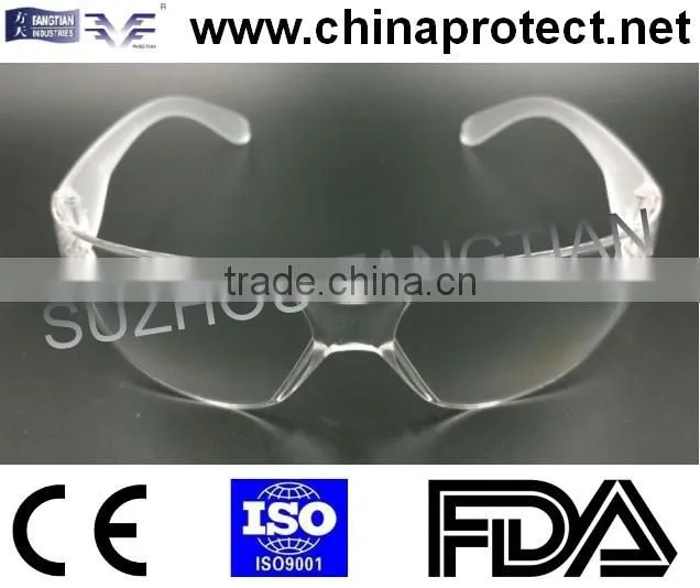 Industrial anti-dust/ anti-srcach/safety glasses /safety gogglesfor workplace