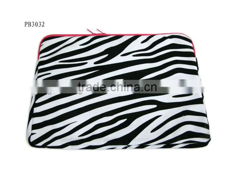 Good quality leopard neoprene laptop case
