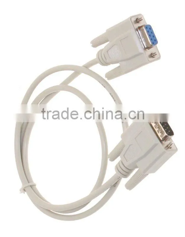 D-sub DB9 connector male to DB9 female adapter