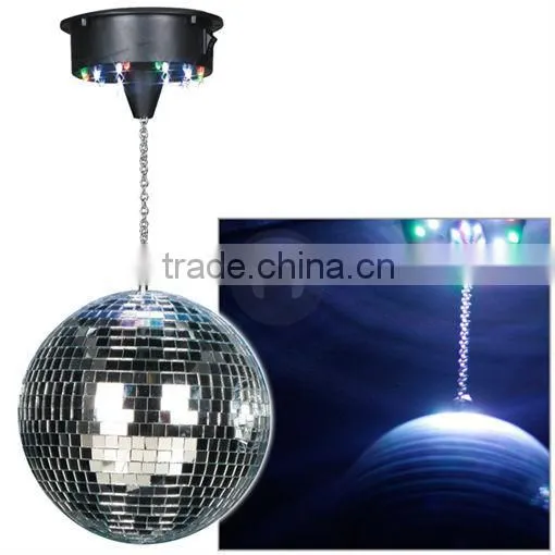 load 3kg small ac motor 1.5/3/5rmp low speed electrical motor 8" mirror ball motor