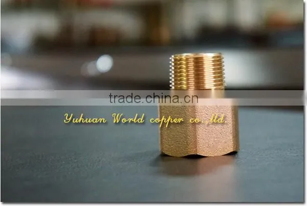 Brass Fitting Straight Tail With Loose Nut M/F