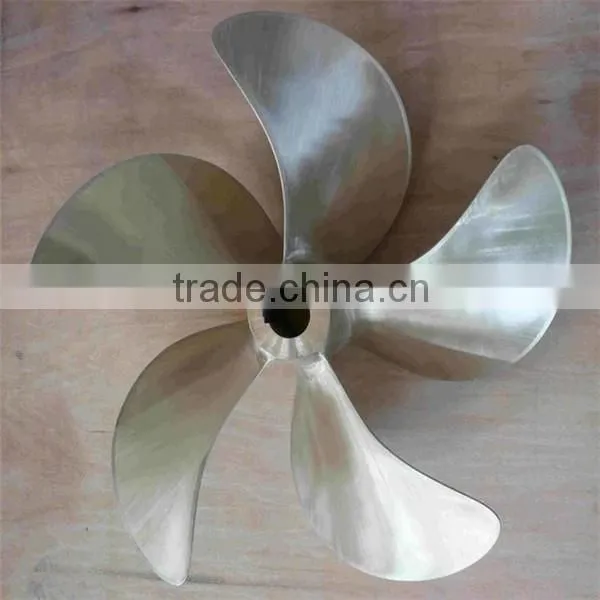 Stainless steel marine propeller