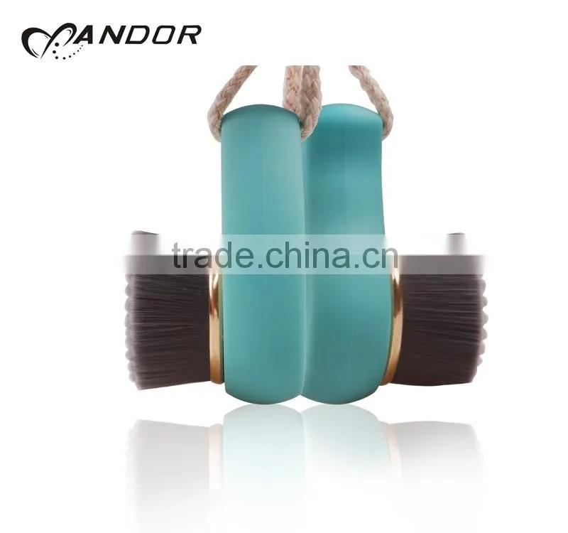2016 Soft Bristle Rubber Paint Bamboo Bristle Facial Brush