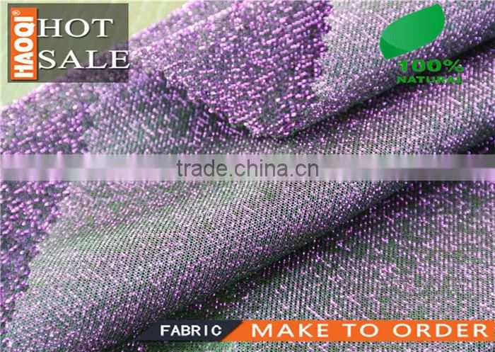 china Direct manufacturer supplier metallic yarn polyester knitting fabric business