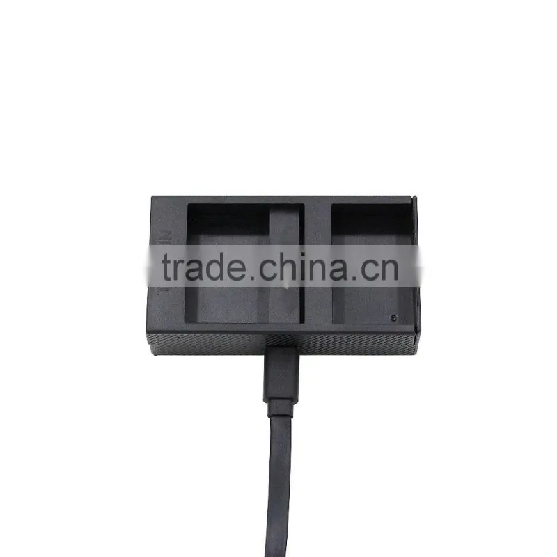 Dual Battery Charger + 2 pieces lithium batteries set for Xiaomi Yi action camera