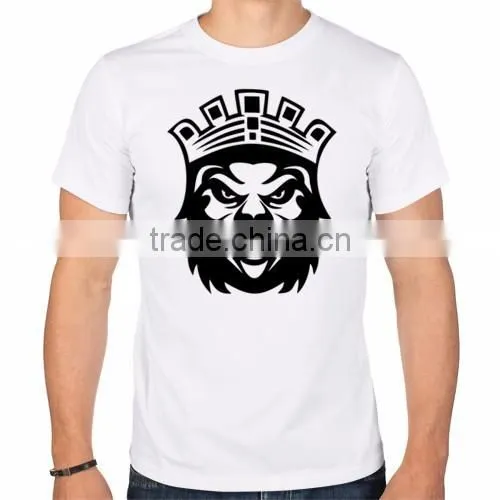 Printing T Shirts Cotton/ Custom Silk Screen Printing T Shirt/ Machine Screen Printing T Shirt