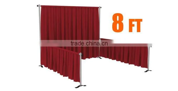 Pipe Booths Drapery DFBUR-8