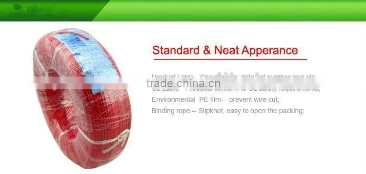 UL3386 polyethelene insulated copper wire 10 awg