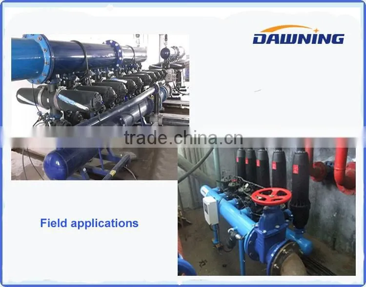 Carbon steel pipe automatic back flushing disc filter