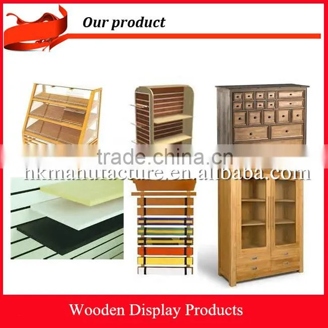 Promotional online 12 bottles wood wine display racks