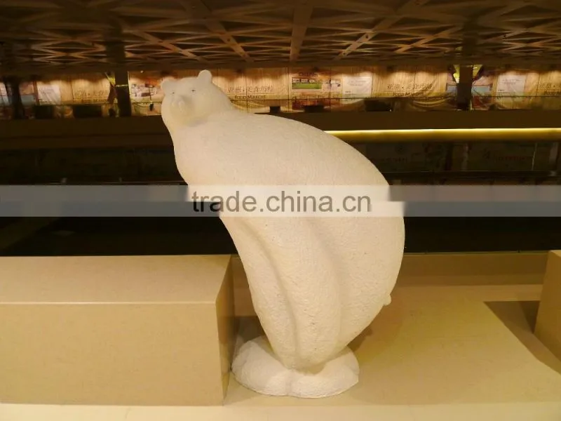 fiberglass polar bear