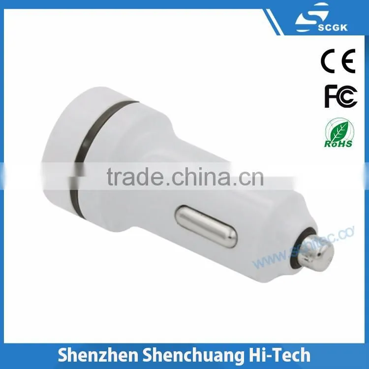 portable dual usb car charger 5v2a custom dual usb car charger for cell phone